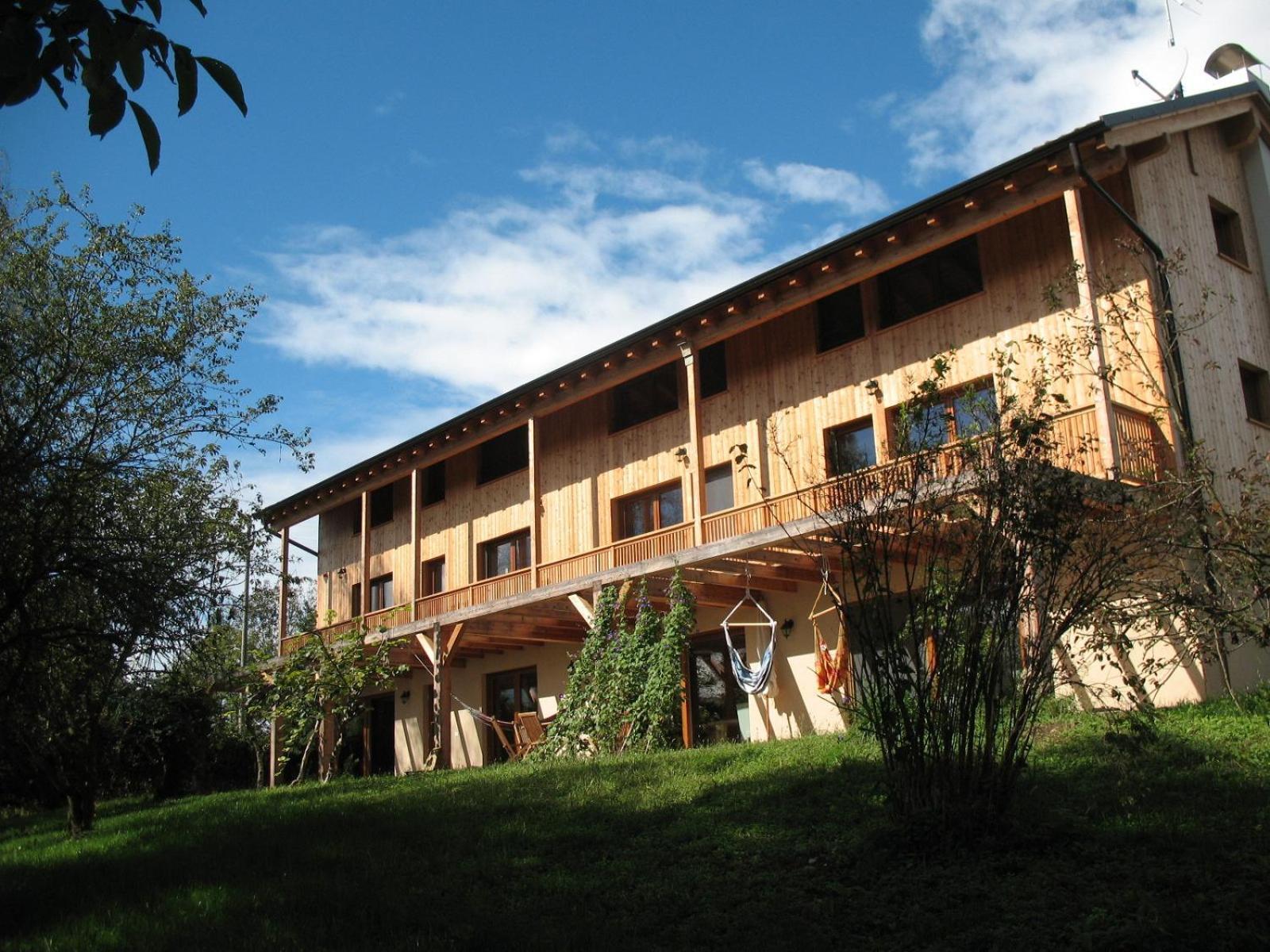 Bioagriturismo Vegan Campo Di Cielo Cesiomaggiore Bagian luar foto
