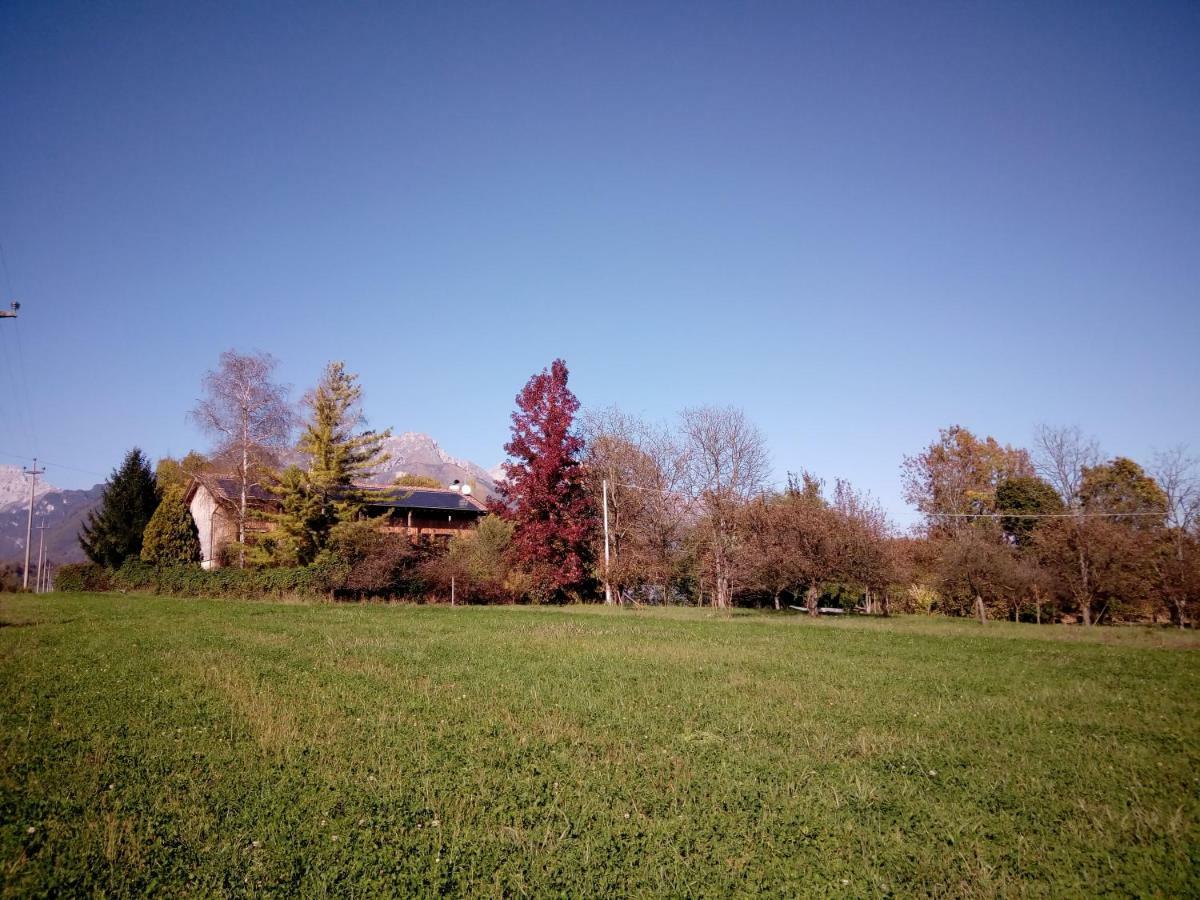Bioagriturismo Vegan Campo Di Cielo Cesiomaggiore Bagian luar foto