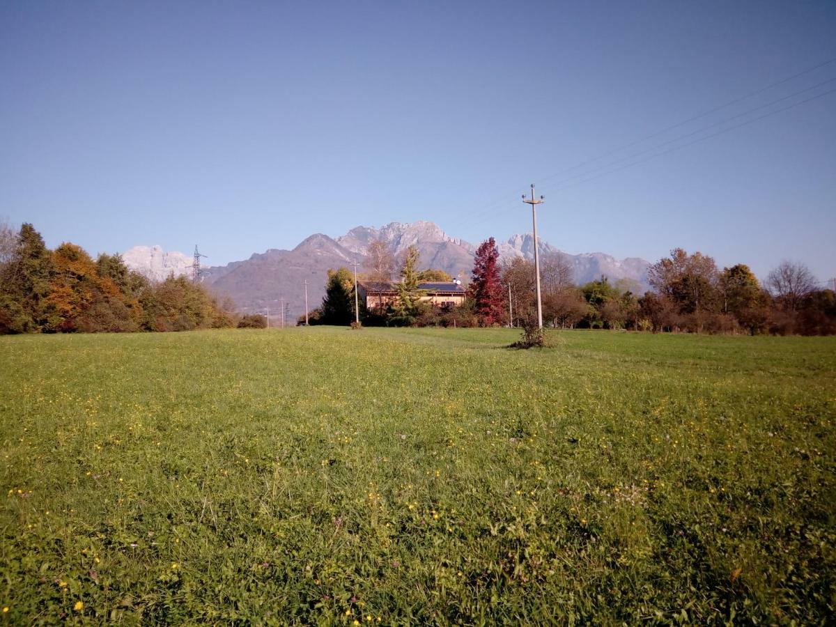 Bioagriturismo Vegan Campo Di Cielo Cesiomaggiore Bagian luar foto