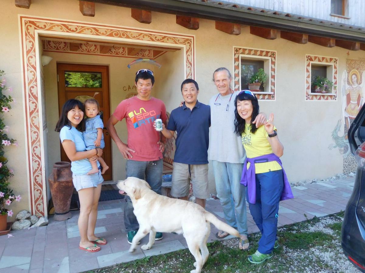 Bioagriturismo Vegan Campo Di Cielo Cesiomaggiore Bagian luar foto